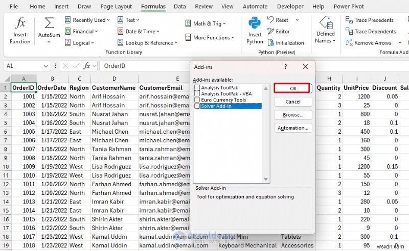7 cài đặt Excel ẩn làm giảm hiệu suất trong sổ làm việc lớn