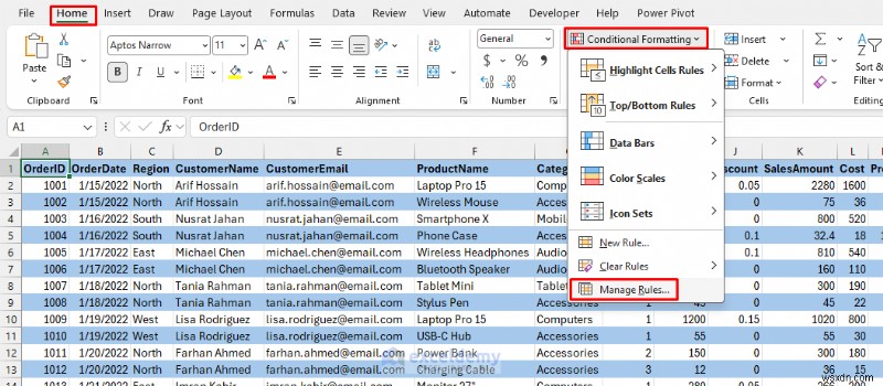 7 cài đặt Excel ẩn làm giảm hiệu suất trong sổ làm việc lớn