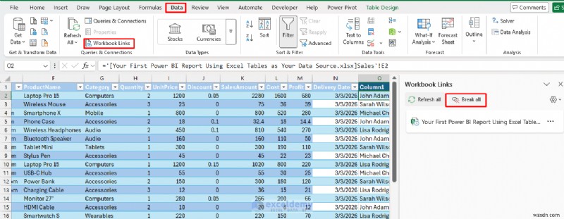 7 cài đặt Excel ẩn làm giảm hiệu suất trong sổ làm việc lớn