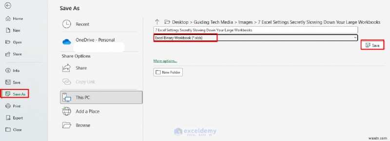 7 cài đặt Excel ẩn làm giảm hiệu suất trong sổ làm việc lớn