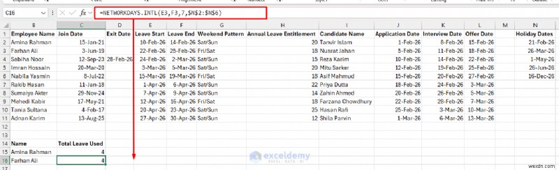 Tăng cường hiệu quả nhân sự với 7 hàm Excel chính 
