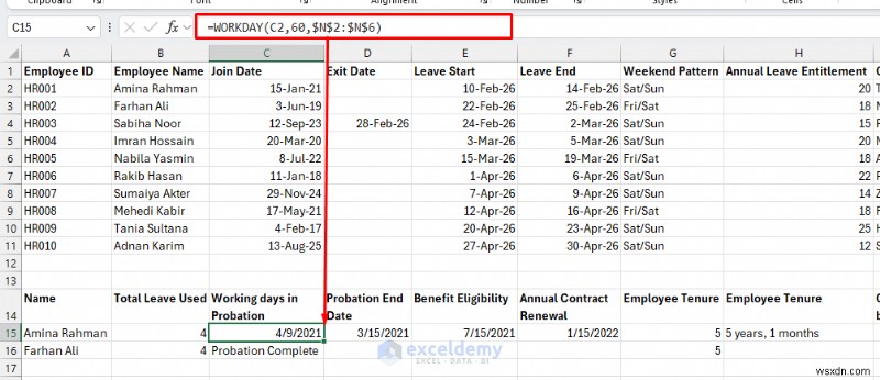 Tăng cường hiệu quả nhân sự với 7 hàm Excel chính 