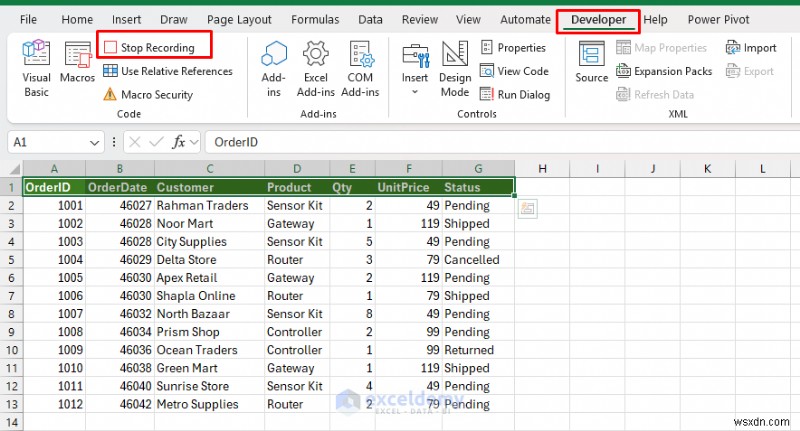 Master Excel VBA:Tìm hiểu macro, mô-đun và quy trình 