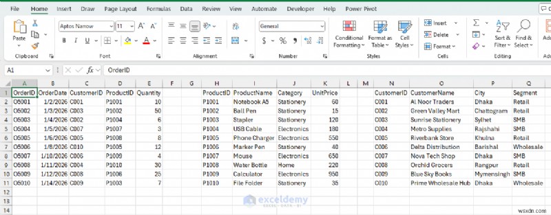 Làm chủ nhiều bảng trên một trang tính Excel:Hướng dẫn từng bước 