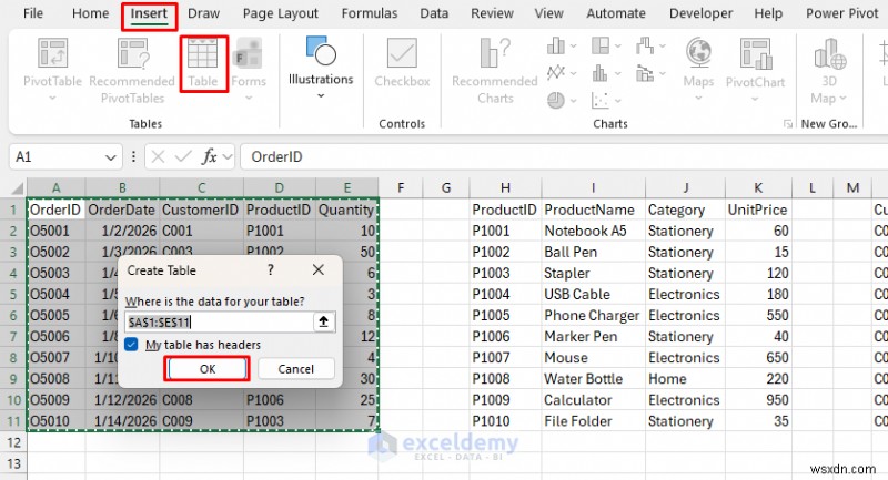 Làm chủ nhiều bảng trên một trang tính Excel:Hướng dẫn từng bước 