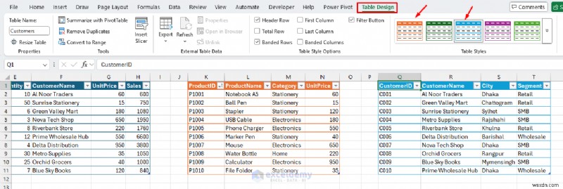 Làm chủ nhiều bảng trên một trang tính Excel:Hướng dẫn từng bước 