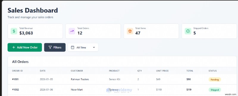 Biến sổ làm việc Excel của bạn thành một ứng dụng hoàn chỉnh với Vibe Coding 