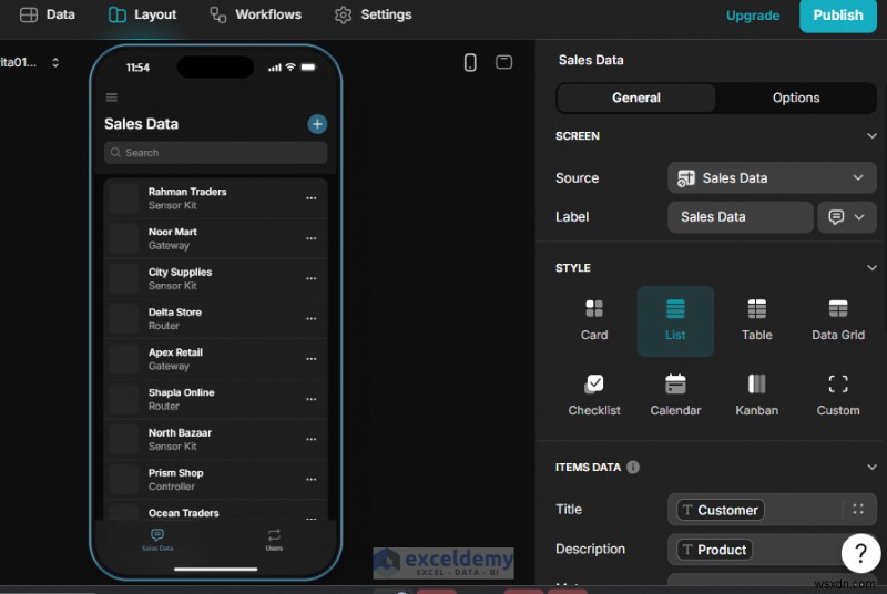 Biến sổ làm việc Excel của bạn thành một ứng dụng hoàn chỉnh với Vibe Coding 