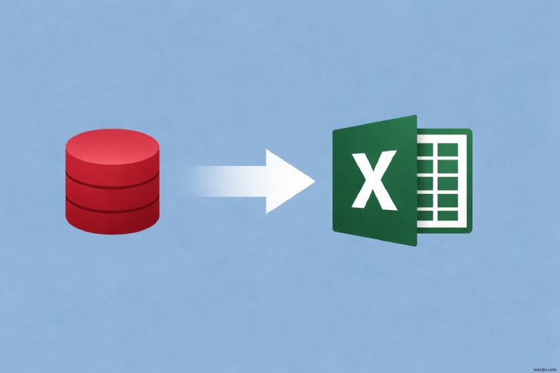 Hướng dẫn từng bước:Nhập dữ liệu Microsoft Access vào Excel 