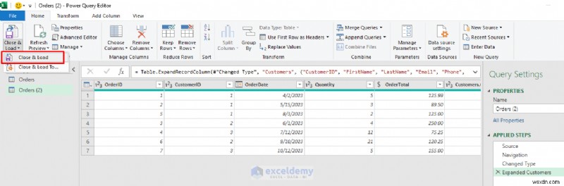 Hướng dẫn từng bước:Nhập dữ liệu Microsoft Access vào Excel 