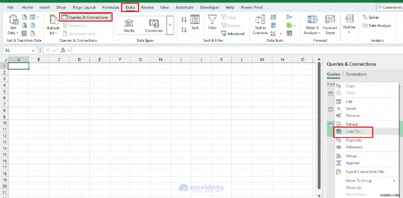 Hướng dẫn từng bước:Nhập dữ liệu Microsoft Access vào Excel 