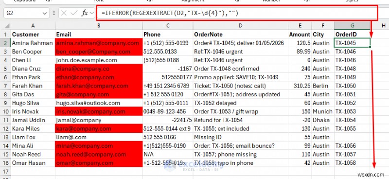 Làm chủ Regex trong Excel:Khóa học cấp tốc dành cho người dùng thành thạo