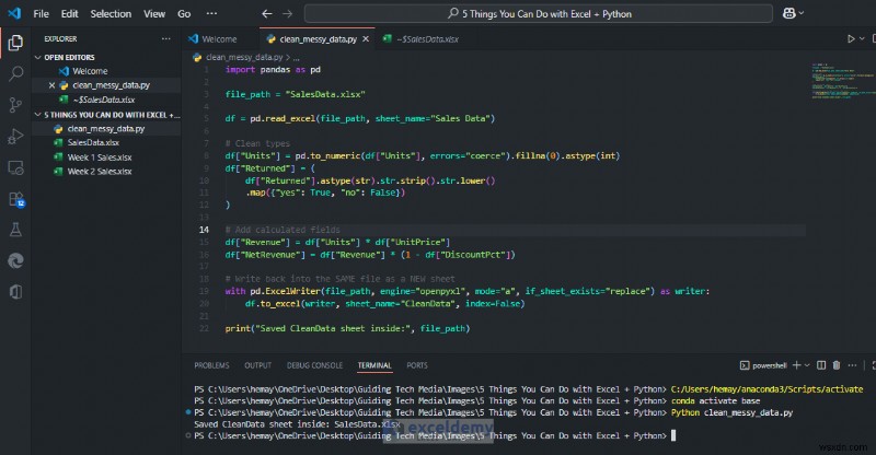 5 cách mạnh mẽ để kết hợp Excel và Python cho quy trình làm việc dữ liệu nâng cao 