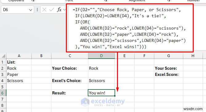 Excel Beyond Spreadsheets:Xây dựng các trò chơi nhỏ và câu đố bằng thủ thuật thông minh 