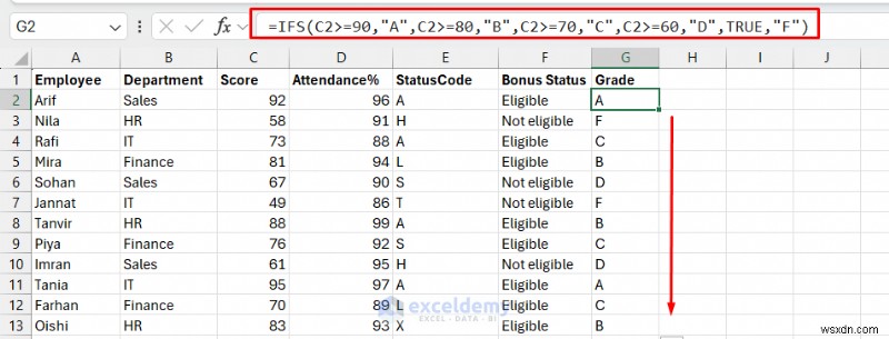 Nắm vững các lựa chọn thay thế IF của Excel:Hướng dẫn rõ ràng để chọn hàm có điều kiện tốt nhất 