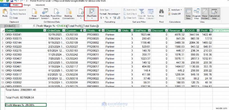 Excel so với Google Trang tính:3 lý do đã được chứng minh Excel thắng khi làm việc với dữ liệu phức tạp 