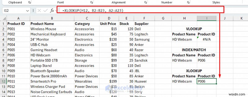 Khám phá tại sao XLOOKUP là giải pháp tra cứu Excel tối ưu 