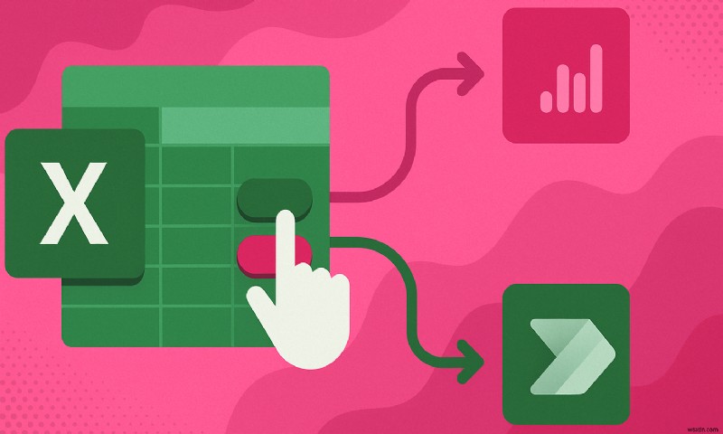 Khởi chạy Power BI &Power Automate từ các nút Excel:Hướng dẫn từng bước 
