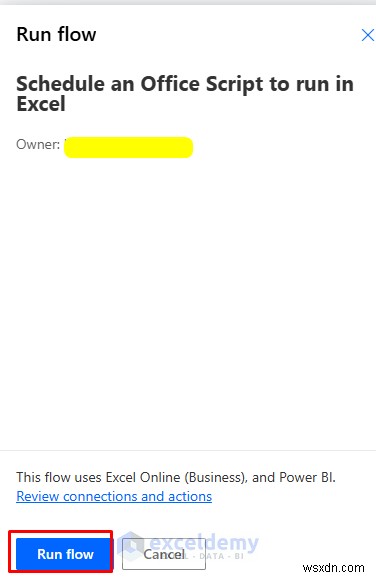 Khởi chạy Power BI &Power Automate từ các nút Excel:Hướng dẫn từng bước 