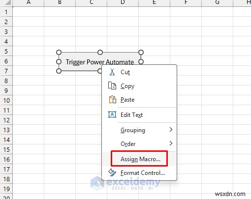 Khởi chạy Power BI &Power Automate từ các nút Excel:Hướng dẫn từng bước 