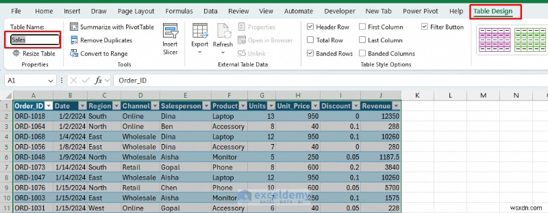 Tạo sổ làm việc Excel tương tác không cần VBA:Hướng dẫn từng bước 