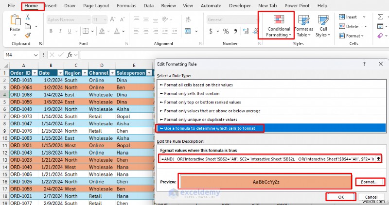 Tạo sổ làm việc Excel tương tác không cần VBA:Hướng dẫn từng bước 