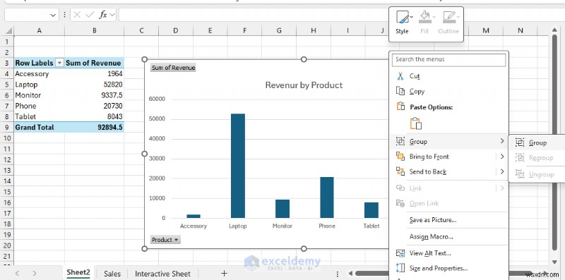 Tạo sổ làm việc Excel tương tác không cần VBA:Hướng dẫn từng bước 