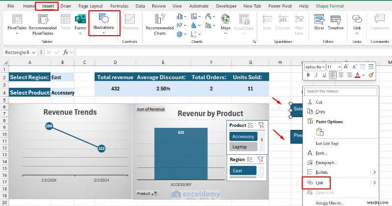 Tạo sổ làm việc Excel tương tác không cần VBA:Hướng dẫn từng bước 