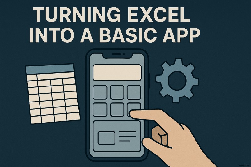 Xây dựng một ứng dụng nhỏ có chức năng trong Excel với các Nút, Biểu mẫu và Logic ẩn 