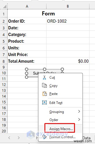 Xây dựng một ứng dụng nhỏ có chức năng trong Excel với các Nút, Biểu mẫu và Logic ẩn 