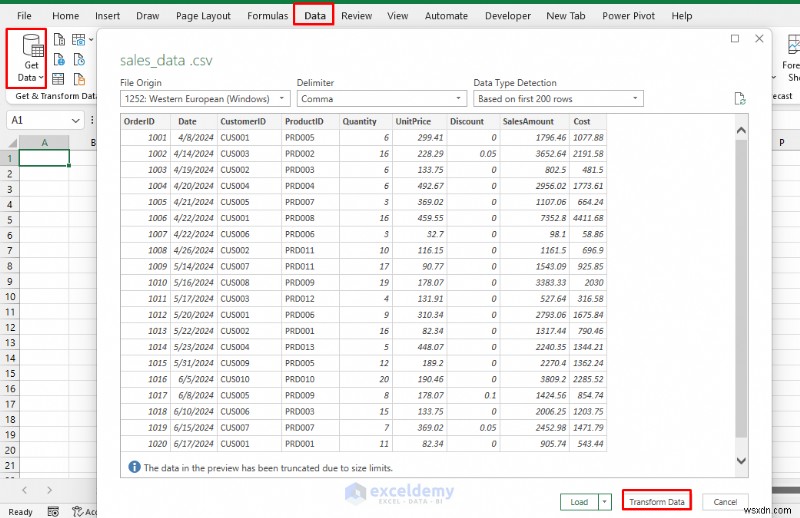 Xây dựng lại báo cáo bán hàng Power BI trong Excel:Thành công, thất bại và những bài học chính