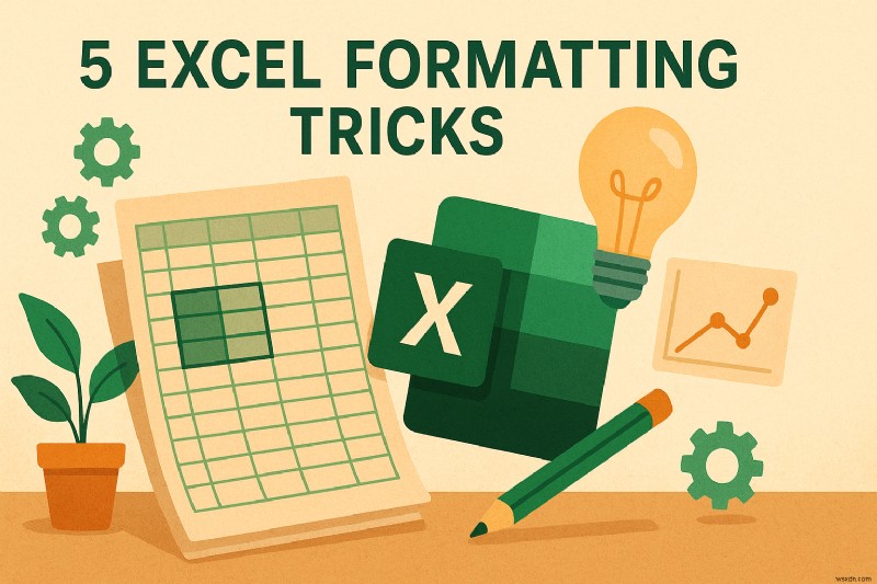 5 thủ thuật định dạng Excel chuyên nghiệp cho bảng tính bóng bẩy 