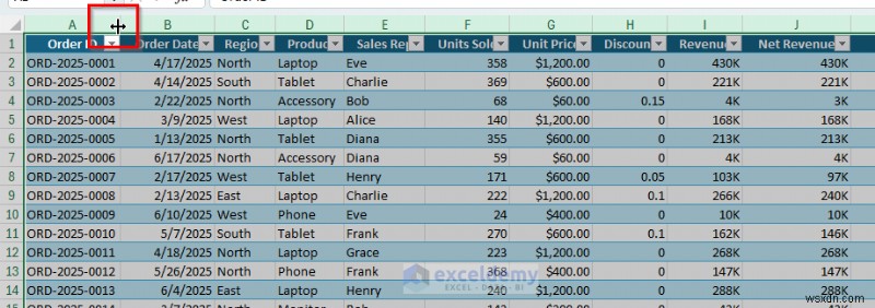 5 thủ thuật định dạng Excel chuyên nghiệp cho bảng tính bóng bẩy 