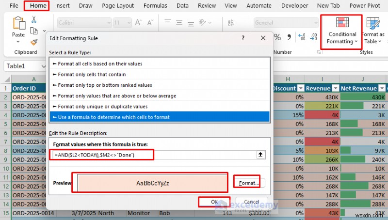 5 thủ thuật định dạng Excel chuyên nghiệp cho bảng tính bóng bẩy 