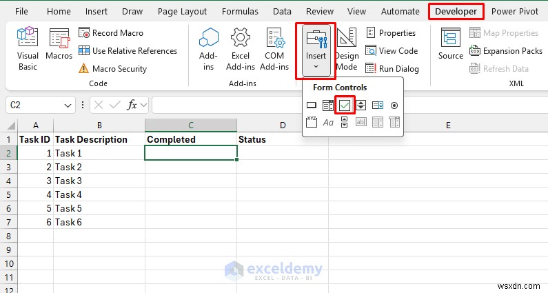 Tạo danh sách kiểm tra bị khóa cho đến khi hoàn thành trong Excel:Hướng dẫn từng bước với tính năng bảo vệ logic và trang tính 