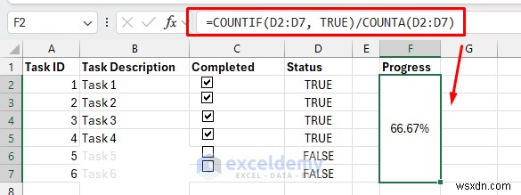 Tạo danh sách kiểm tra bị khóa cho đến khi hoàn thành trong Excel:Hướng dẫn từng bước với tính năng bảo vệ logic và trang tính 