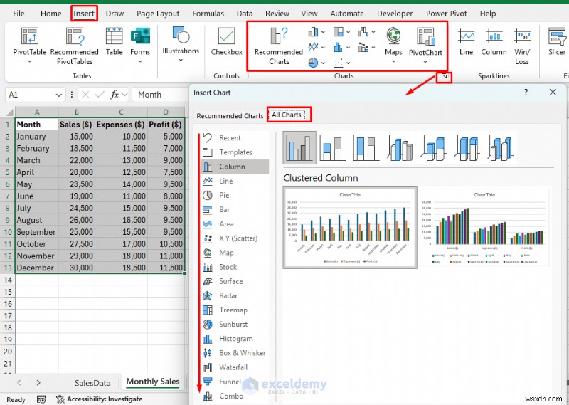 Làm chủ biểu đồ Excel:Từ nguyên tắc cơ bản đến bảng điều khiển động 