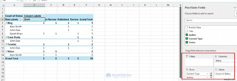 Sử dụng Excel làm CMS nhẹ để lập kế hoạch nội dung trang web dễ dàng 