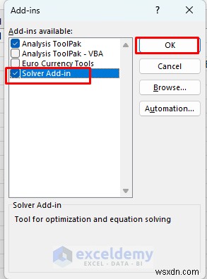 Xây dựng các mô hình ML nhẹ trong Excel bằng Bộ giải &Công thức 