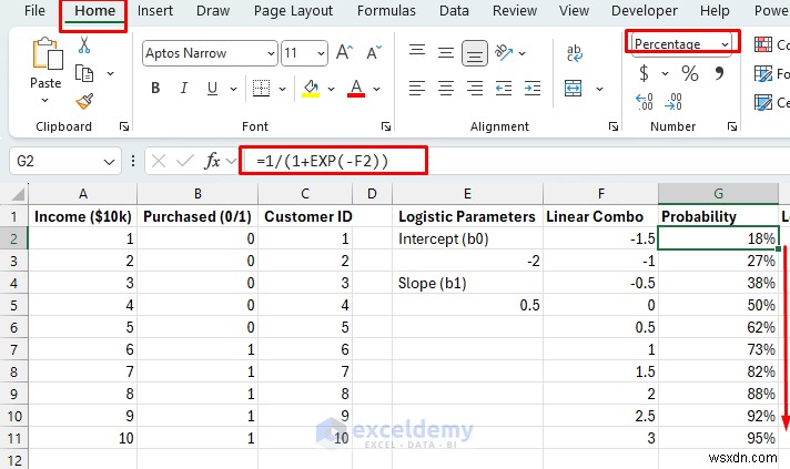 Xây dựng các mô hình ML nhẹ trong Excel bằng Bộ giải &Công thức 