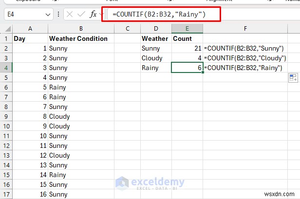 Mô phỏng Excel:Từ việc lật đồng xu đến dự báo thời tiết 