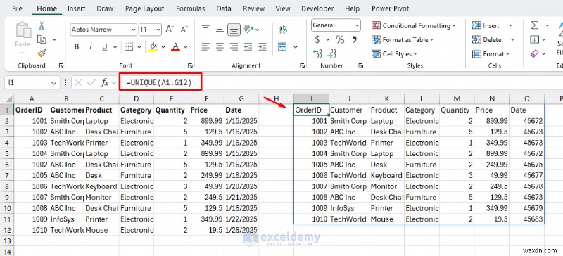 8 phương pháp đã được chứng minh để loại bỏ dữ liệu trùng lặp trong Excel mà vẫn đảm bảo tính toàn vẹn 