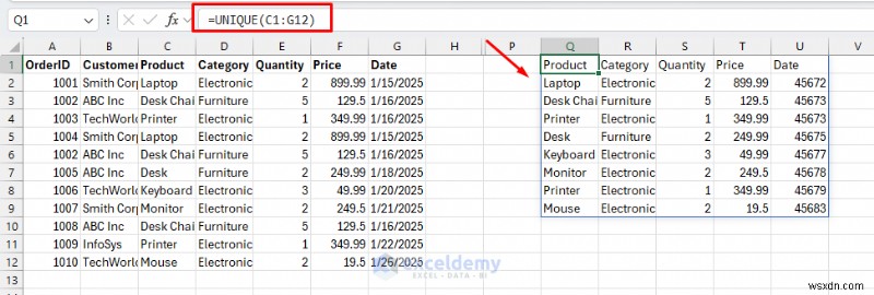 8 phương pháp đã được chứng minh để loại bỏ dữ liệu trùng lặp trong Excel mà vẫn đảm bảo tính toàn vẹn 
