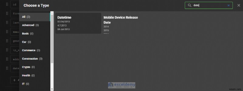 Tạo dữ liệu kiểm tra Excel thực tế nhanh chóng với Mockaroo 