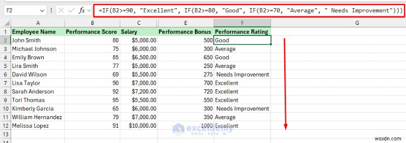 Hàm IF của Master Excel:Các kỹ thuật nâng cao để ra quyết định trong thế giới thực 