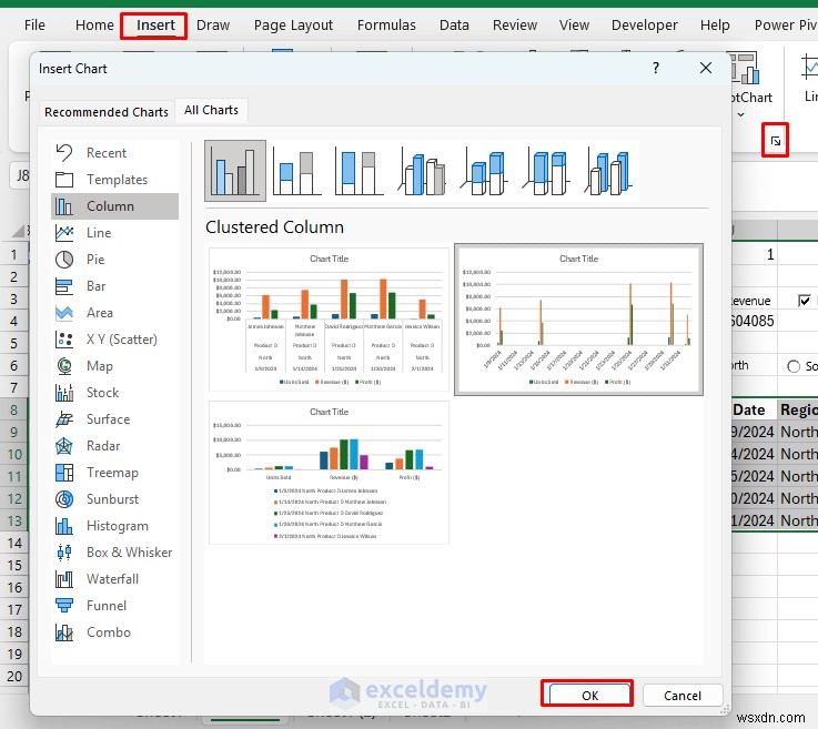 Xây dựng bảng điều khiển Excel tương tác bằng cách sử dụng điều khiển biểu mẫu (Không cần VBA)
