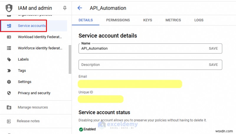 Tự động hóa quy trình làm việc của bạn bằng tính năng tích hợp API Google Trang tính 
