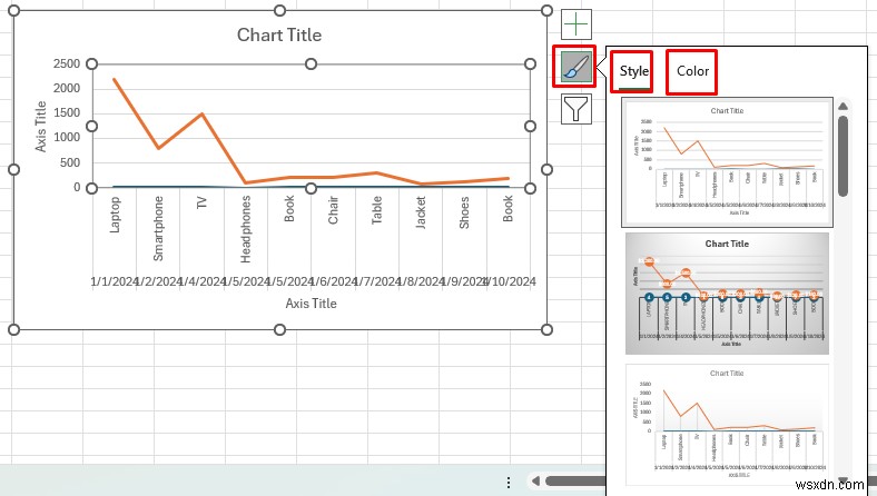 Biểu đồ Excel chính:Lời khuyên của chuyên gia để có hình ảnh chuyên nghiệp, ấn tượng 