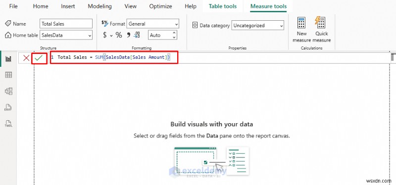 Tạo thước đo DAX đầu tiên của bạn trong Power BI:Hướng dẫn từng bước cho người mới bắt đầu 