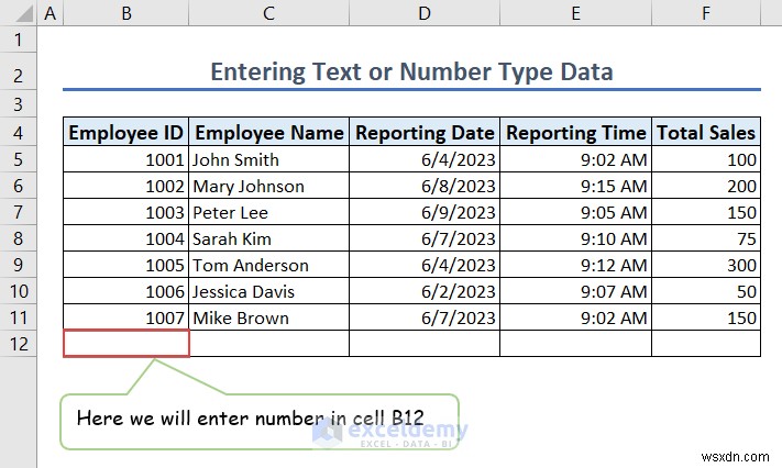 Nhập dữ liệu Excel thành thạo:Khái niệm cơ bản, biểu mẫu và xử lý lỗi 